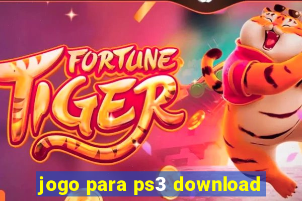 jogo para ps3 download